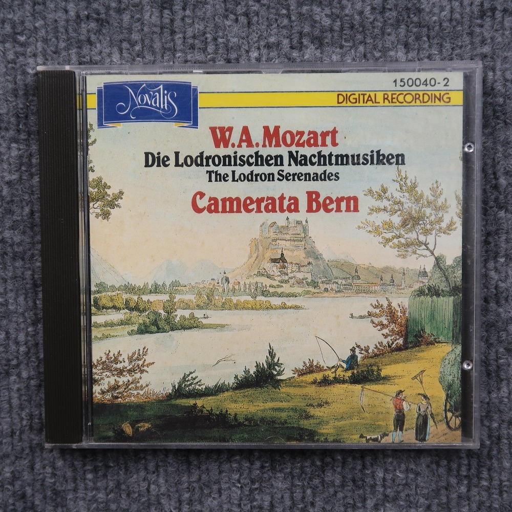 Mozart CD Die Lodronischen Nachtmusiken Camerata Bern Novalis 1989 Classical Mus